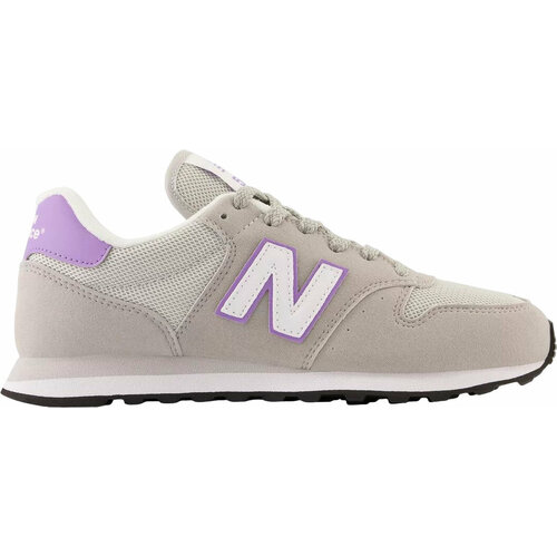 фото Кроссовки new balance 500, полнота f (eu)/ на среднюю стопу, размер 5,5 us, серый