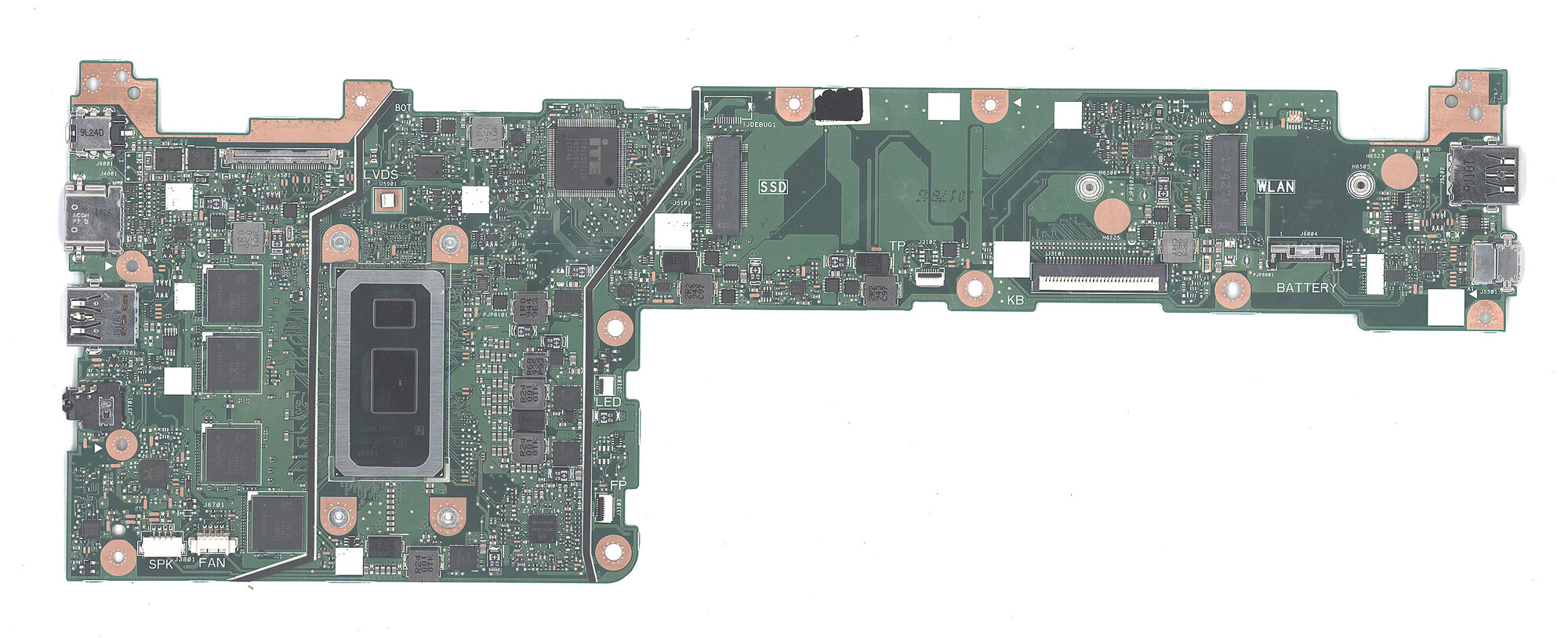 Материнская плата для ноутбука Asus X420FA 4G/I3-10110U
