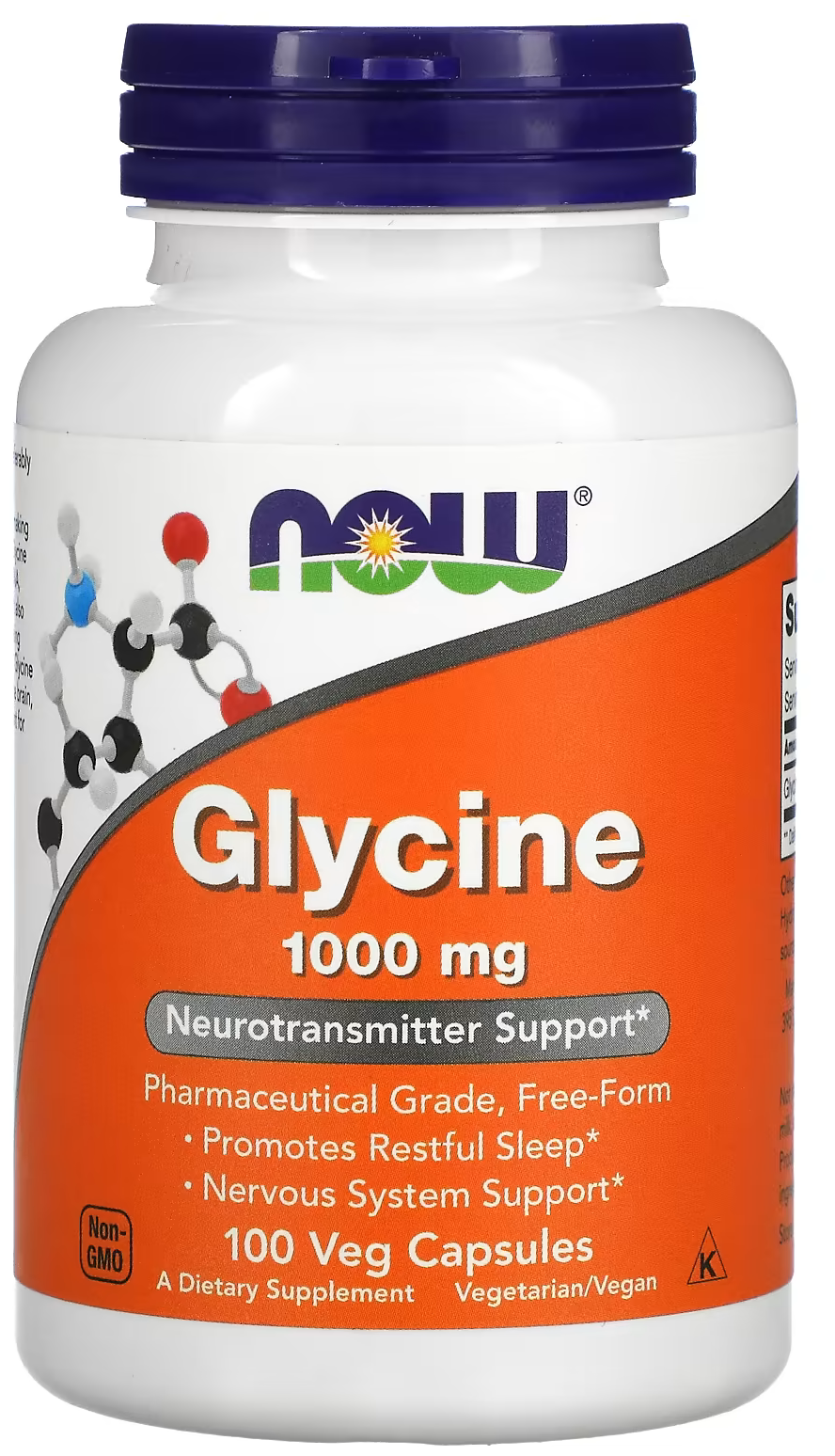 Glycine капс, 1000 мг, 100 шт.