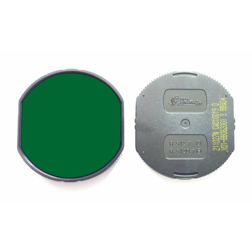Сменная штемпельная подушка Shiny R-542-7 зелёная зеленый