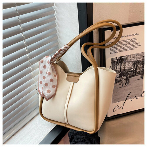 Сумка тоут , белый