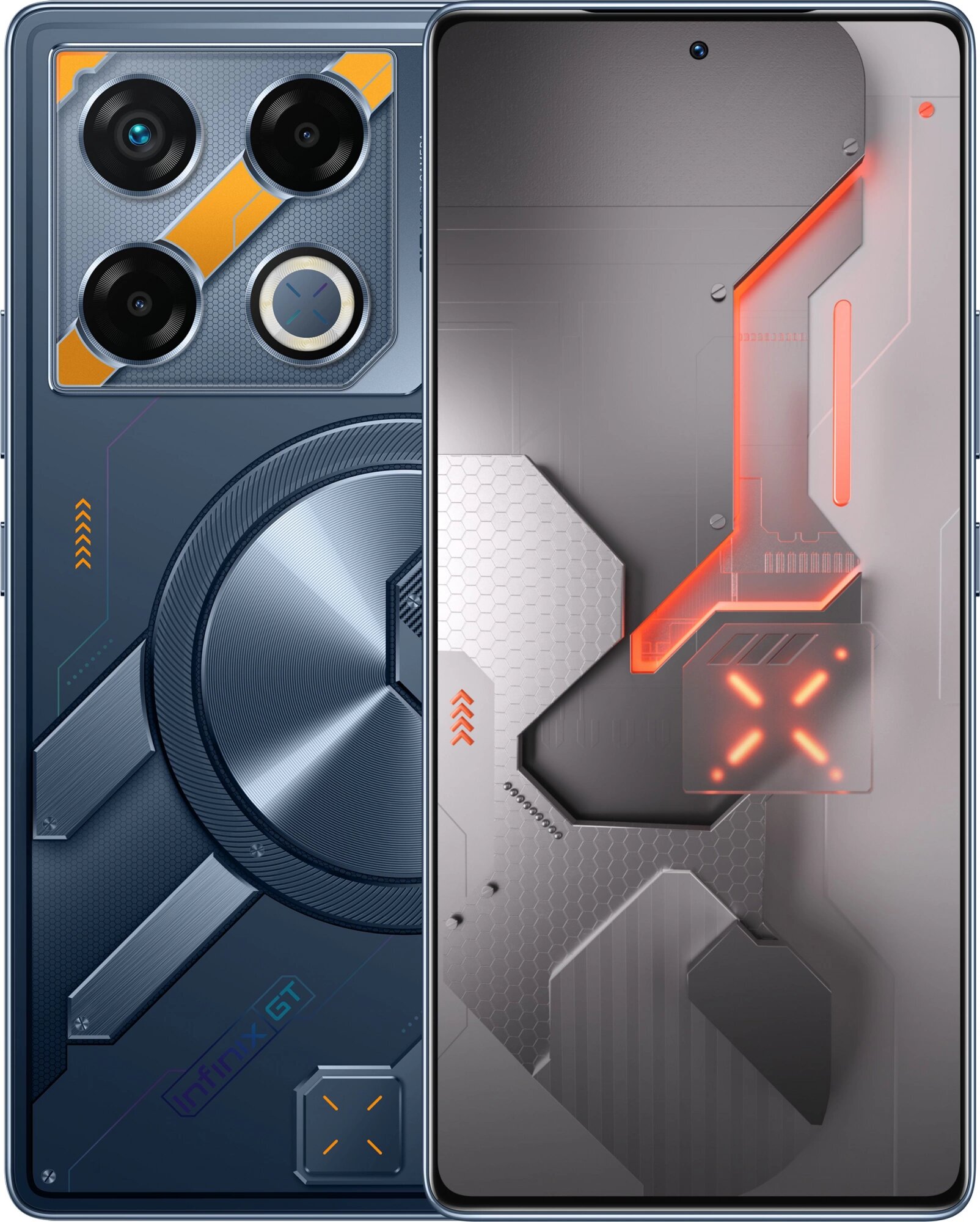 Infinix X6871 GT 20 Pro 256Gb 12Gb оранжевый моноблок 3G 4G 2Sim 6.78" 1080x2436 Android 14 108Mpix 802.11