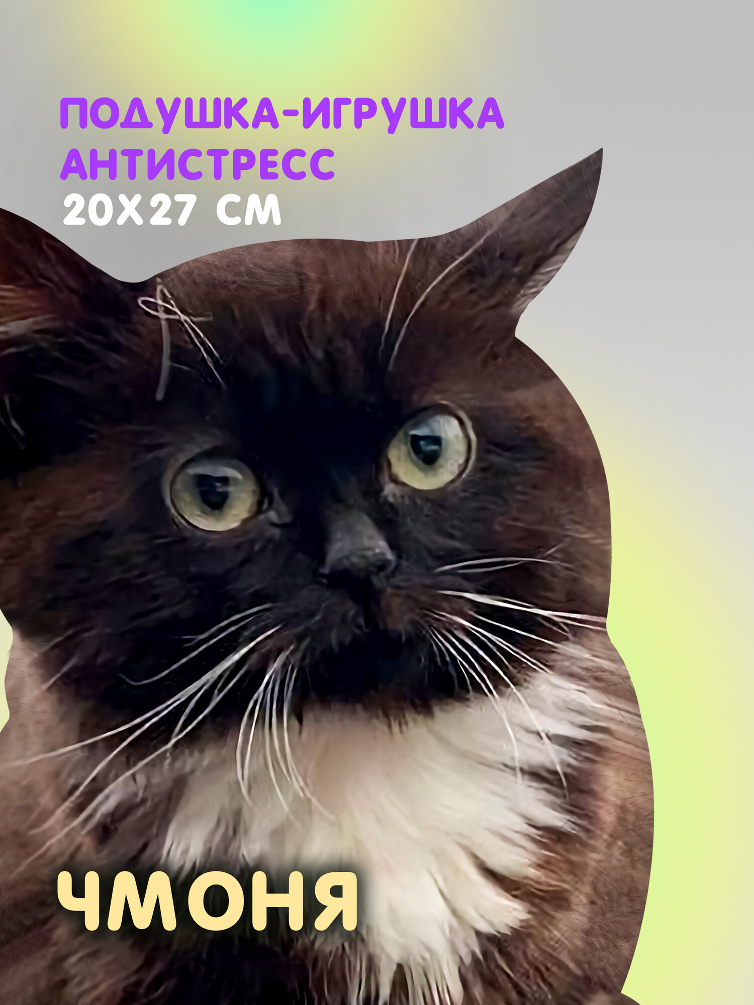 Чмоня маленький кот антистресс-игрушка мем