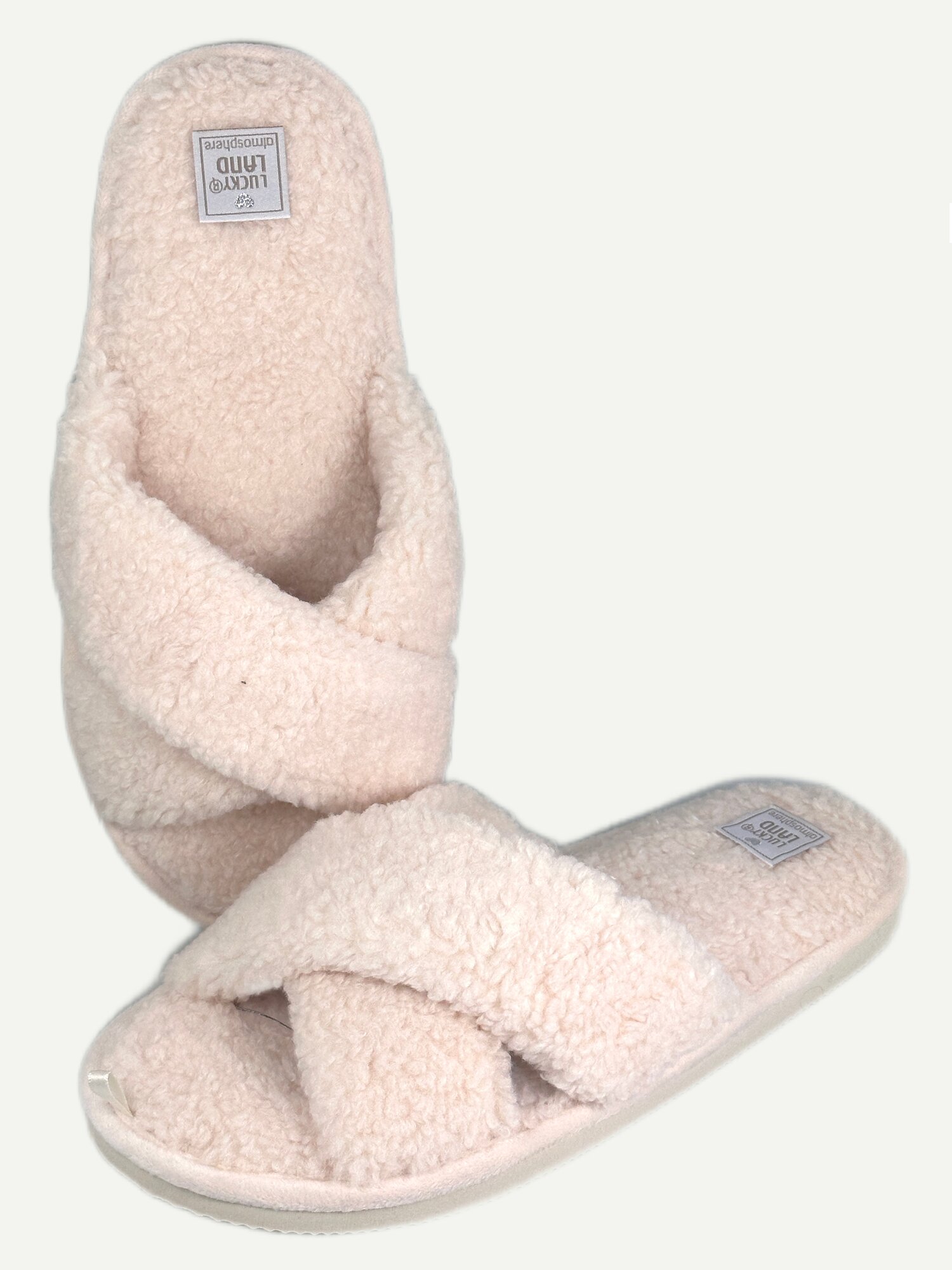 Тапочки LuckyLand  размер 41  бежевый