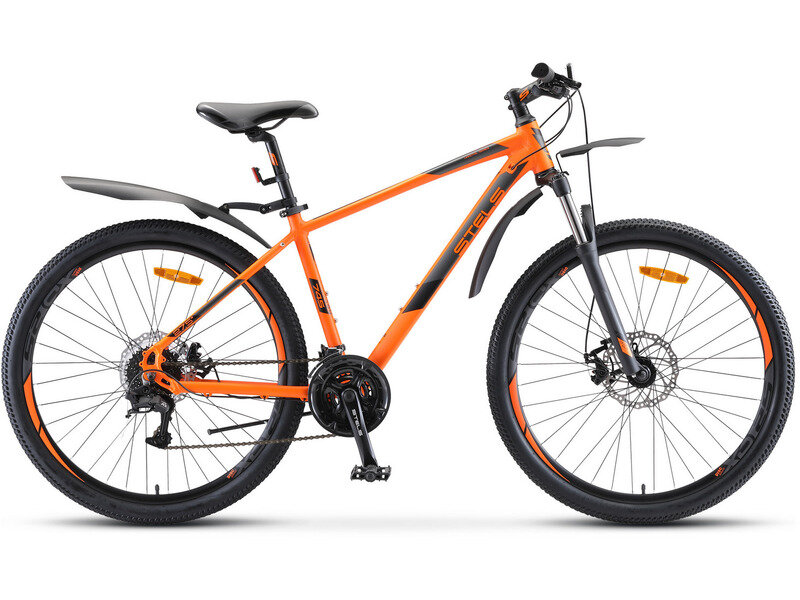 Горный велосипед Stels Navigator 745 MD 27.5 V010, цвет Зеленый, размер 21