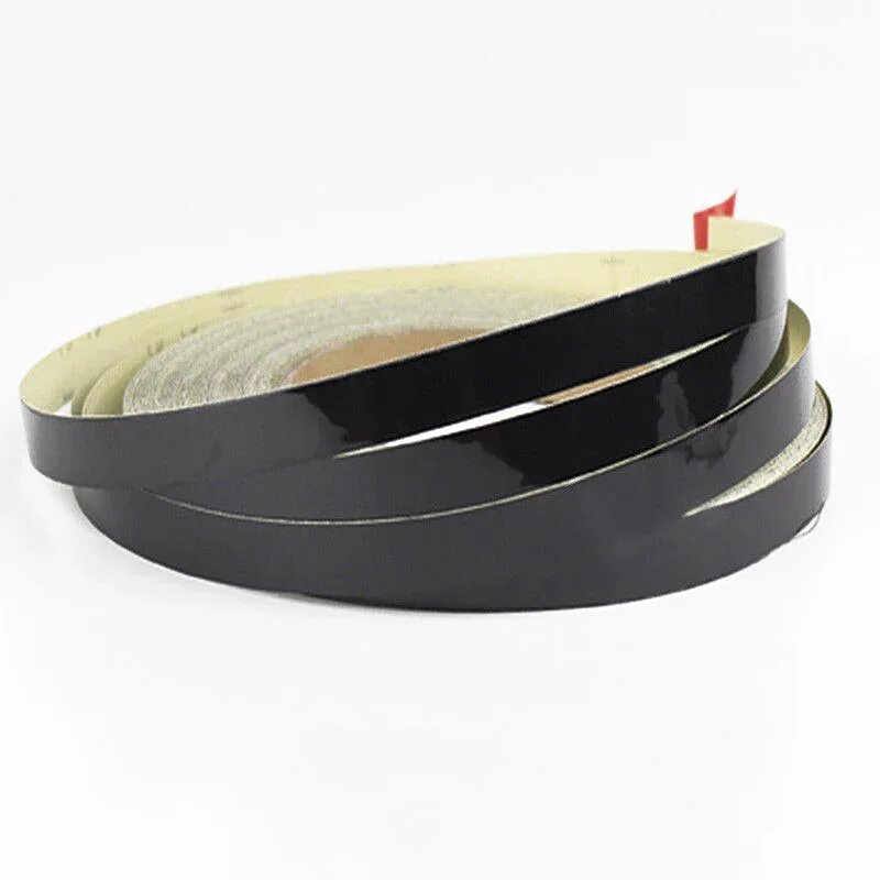 DIY наклейка светоотражающий обод кузова полосатая лента наклейка рулон автомобиля мотоцикл велосипед 5 м х 1 см желтый оранжевый синий белый красный черный