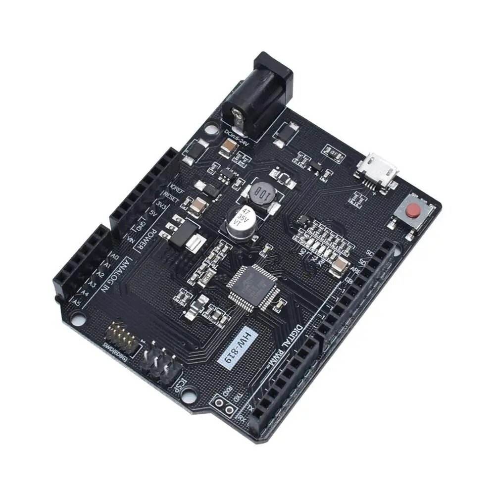SAMD21 m 0. 32-битный ARM Cortex M0 core. Совместима с макетной платой Arduino Zero