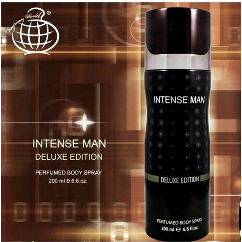 Парфюмированный дезодорант мужской INTENSE MAN от Fragrance World
