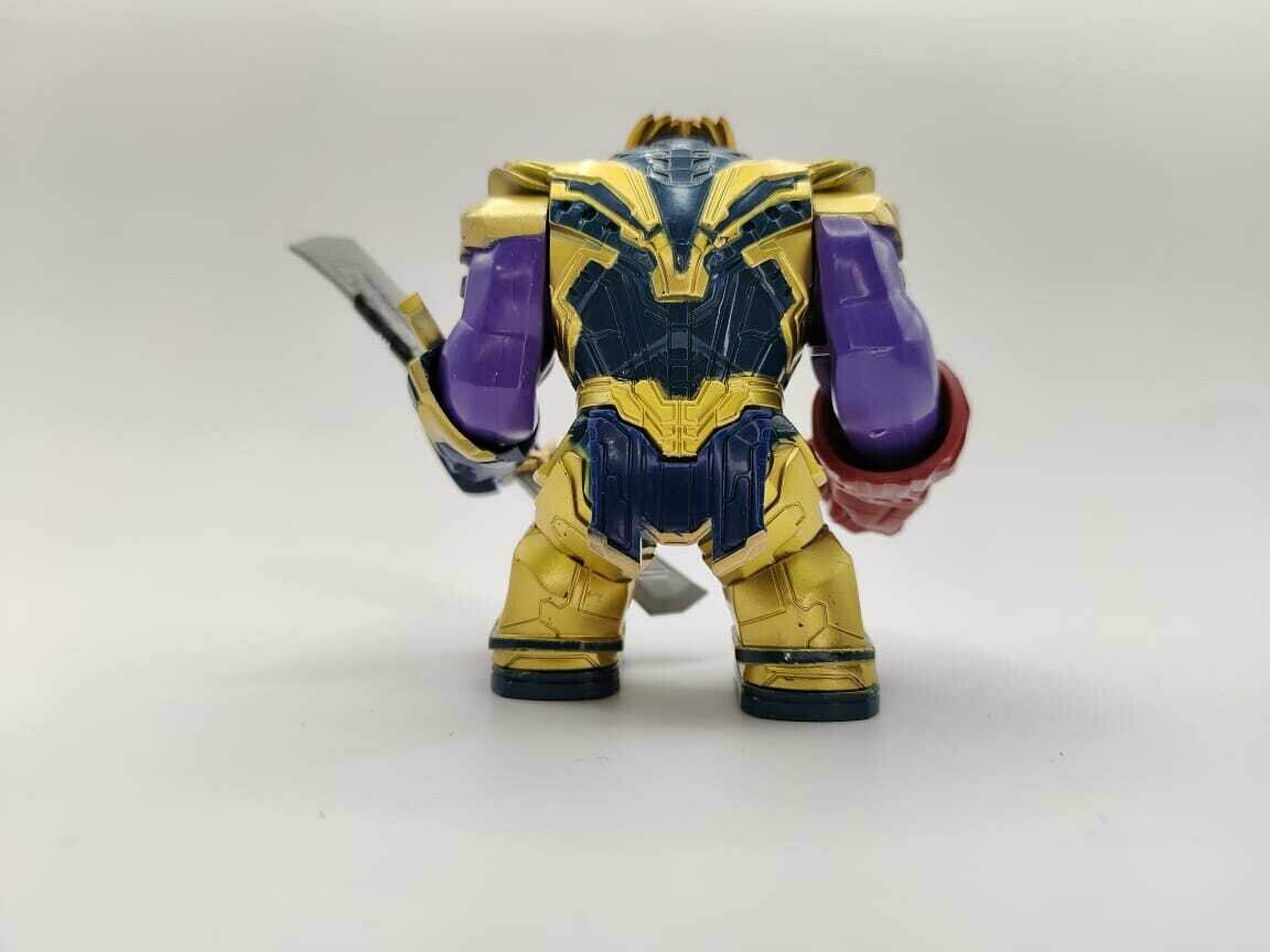 Минифигурка "Танос" (Thanos), суперзлодей из вселенной Marvel для игр / коллекционирования — фото 1