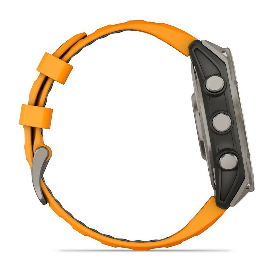Обзор: Умные Часы Garmin Fenix 8 47 mm AMOLED Sapphire оранжевый (010-02904-11)