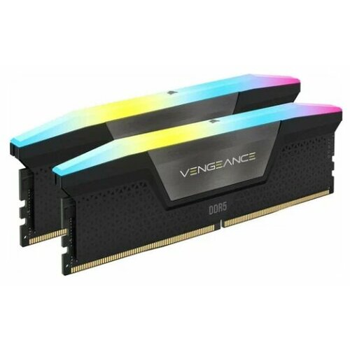 Оперативная память CORSAIR Vengeance RGB 32GB 2 x 16GB DDR5 6400 CMH32GX5M2N6400C36 21990₽