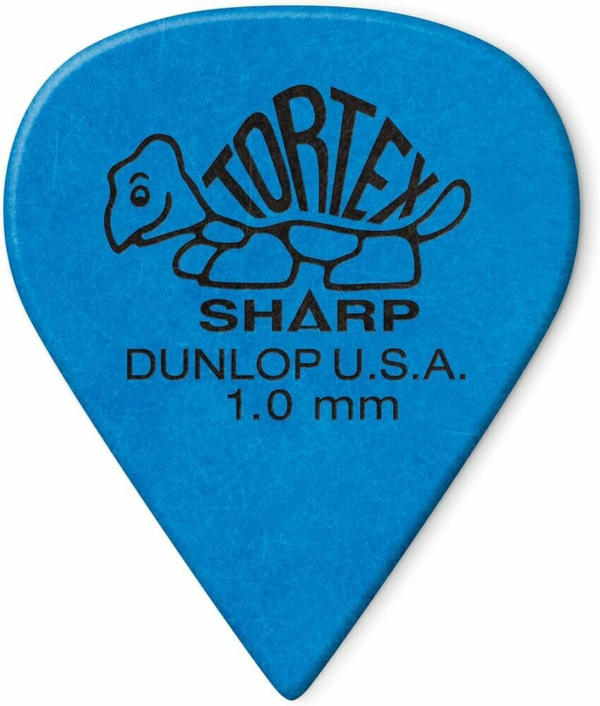 Медиаторы Dunlop Tortex, пластик, для разных типов гитар, 12 шт — фото 1