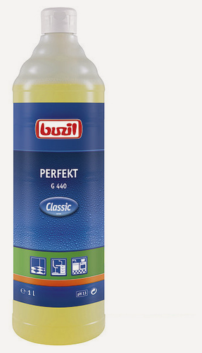 Изображение товара Моющее чистящее средство BUZIL G440 Perfekt для кухни от жира загрязнений, 1 л