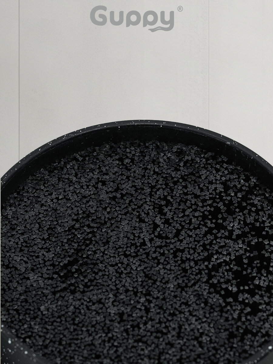 Подставки И Держатели Для Ножей Xiaomi Подставка для ножей и ножниц кухонных и принадлежностей с наполнителем черная с крошкой Guppy органайзер