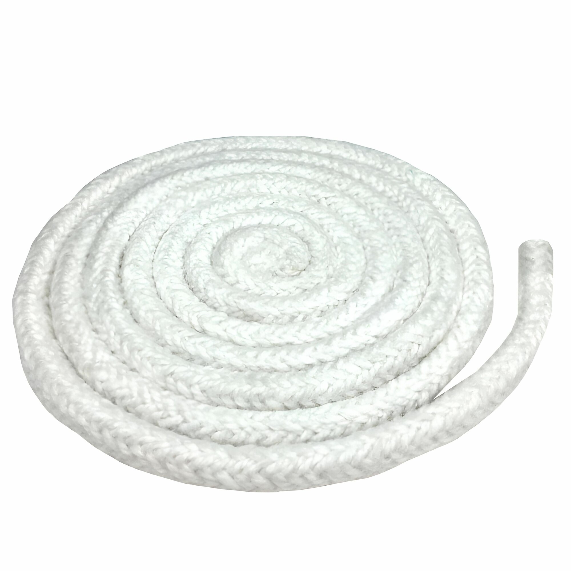 Шнур керамический для дверок печей и каминов на поверхности с пазом термостойкий до 1250*С круглый d-10мм L-2м