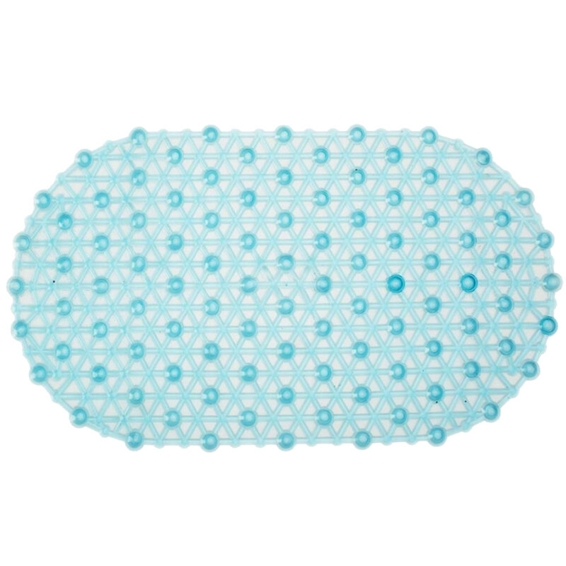 Spa-коврик для ванной FORA Паутинка голубой 66*37см
