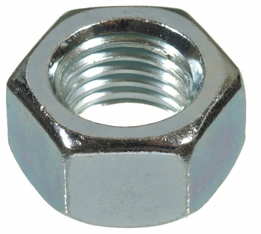 Гайка Fixer DIN 934 М30, оцинкованная, шестигранная, 1кг, 5шт