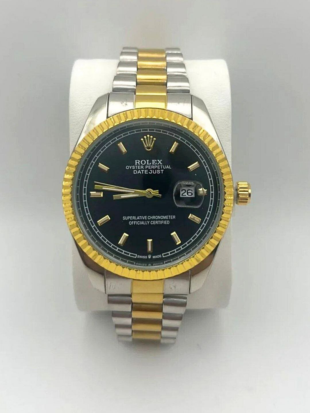 Наручные часы, 331804R золотистый/черный — фото 1