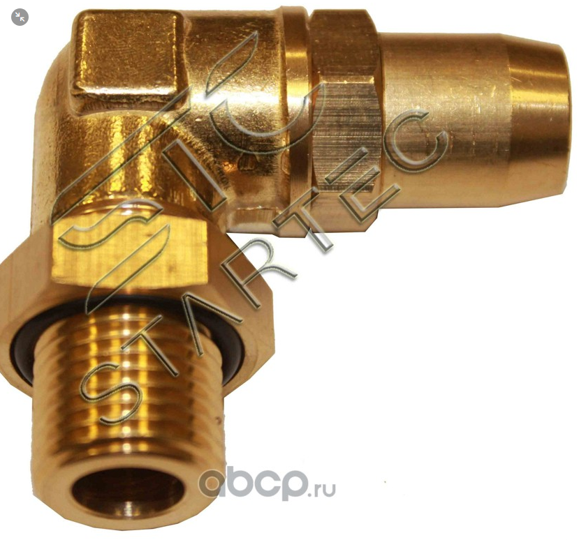 Фитинг угловой м14х1.5 d=8х1 (startec)