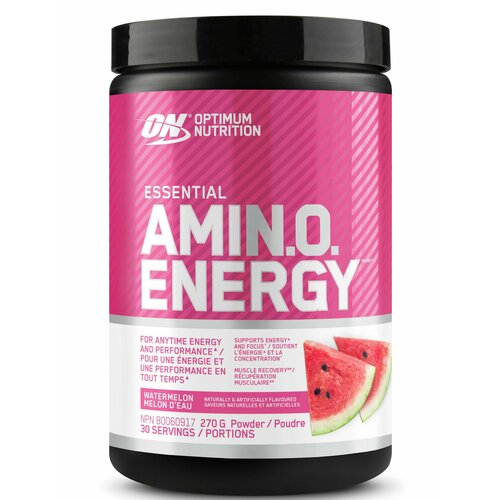 Аминокислотный комплекс Optimum Nutrition Essential Amino Energy, арбуз, 270 гр.