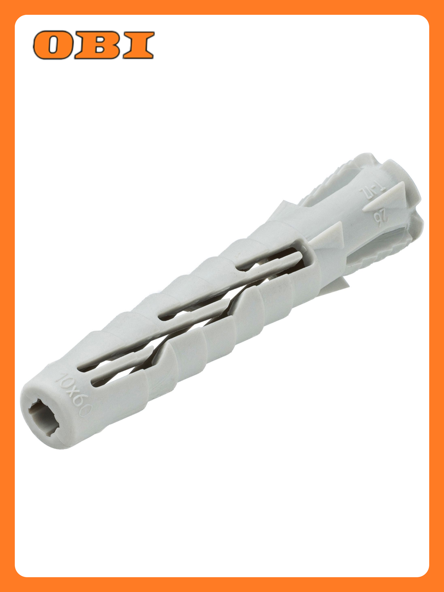 Дюбель универсальный Tecfi VZ нейлон 10x60 мм 6 шт