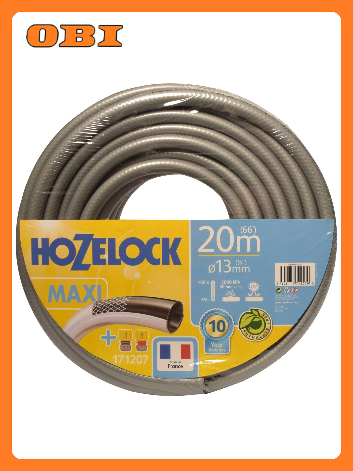 Шланг для полива HOZELOCK Maxi 1/2 дюйма 20 м