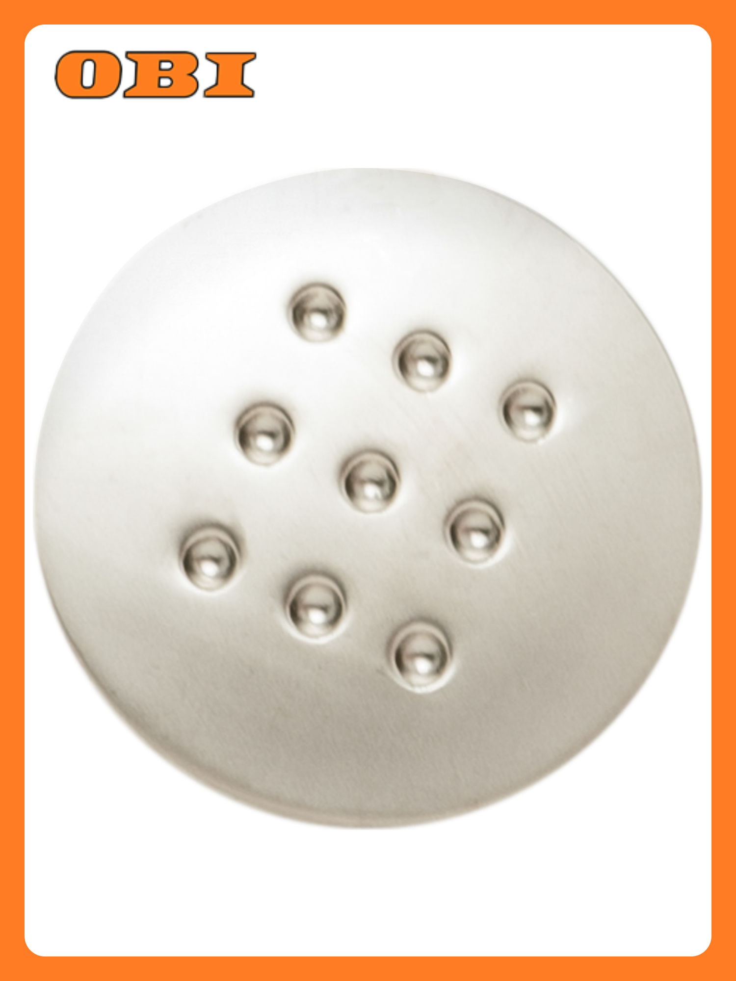 Мебельная ручка KERRON K-1060 ЦАМ матовая серебристый крепление в комплекте