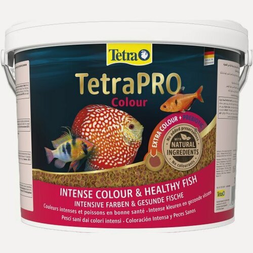 Изображение товара Корм для усиления насыщенности окраса рыб Tetra Pro Colour Multi-Crisps 10л чипсы