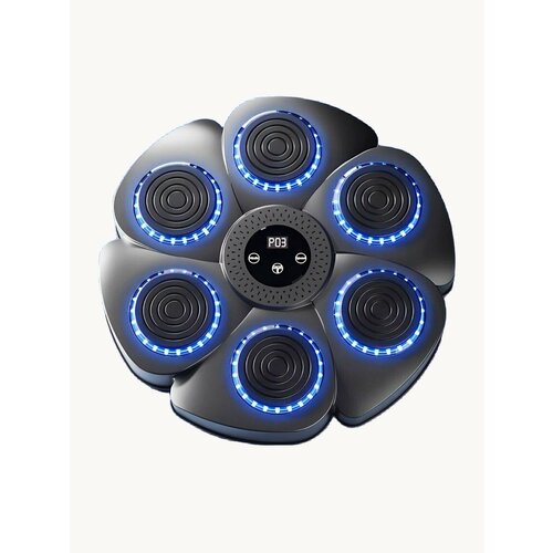 Настенный электронный Боксерский тренажер музыкальный, интерактивный тренажер с музыкой, блютуз, Лапы боксерские