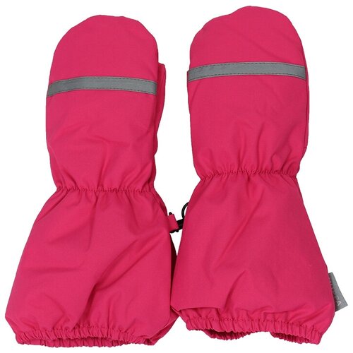 Варежки Huppa детские зимние, подкладка, водонепроницаемые, размер 001, розовый, фуксия