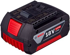 <b>Аккумулятор</b> <b>BOSCH</b> 1600A002U5 Li-Ion 18 В 5 А·ч