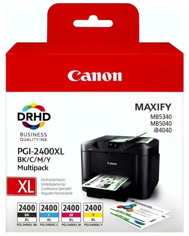 Набор картриджей Canon PGI-2400XL (9257B004) Multipack