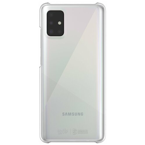 Чехол Samsung Galaxy A51 WITS Premium Hard Case прозрачный (GP-FPA515WSATR)