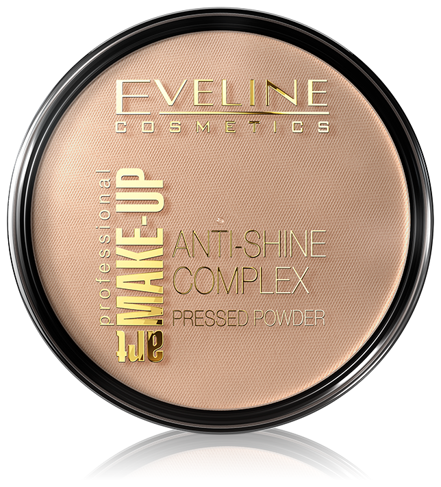 Пудра EVELINE (Эвелин) матирующая минеральная с шелком Art Professional Make-up тон 31 Transparent - фото №1