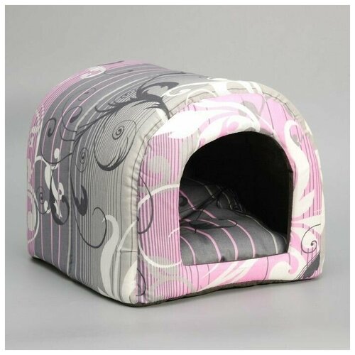 Домик-тоннель 28 х 28 х 35 см разноцветный 1 шт 2759₽