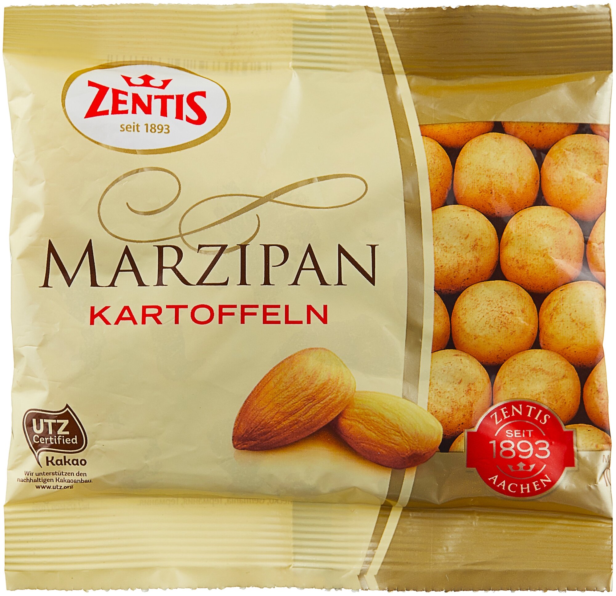 Марципановая картошка Zentis 100 грамм