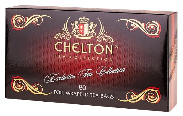 Чай черный и зеленый Chelton Эксклюзивная коллекция в пакетиках