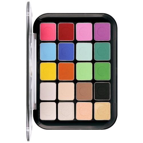 Starway Палетка теней 20 Colors Eyeshadow Palette STARRY EYES, 40 г тени для век starway палетка теней на 20 цветов 20 colors eyeshadow palette starry eyes