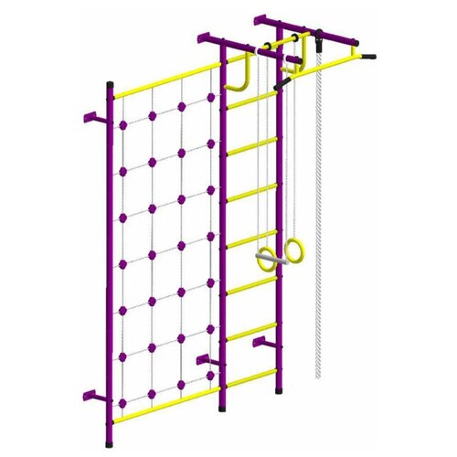 Спортивный комплекс Пионер С3СМ пурпурный/желтый