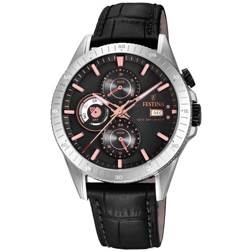 Наручные часы FESTINA, серебряный наручные часы festina мужские наручные часы festina f6870 3