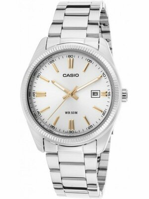 Наручные часы CASIO Collection CASIO Collection MTP-1302D-7A2, серебряный, белый