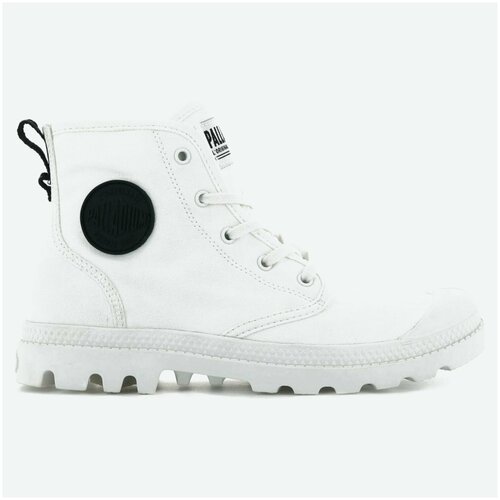 Ботинки Palladium Pampa Hi Supply LTH 77963-116 кожаные белые (36)