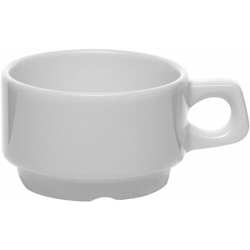 Чашка Lubiana Кашуб-хел кофейная 90мл, 90х70х45мм, фарфор, белый