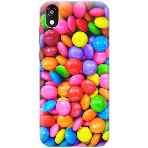 фото Re:pa накладка transparent для huawei y5 (2019) / honor 8s с принтом "цветные драже"