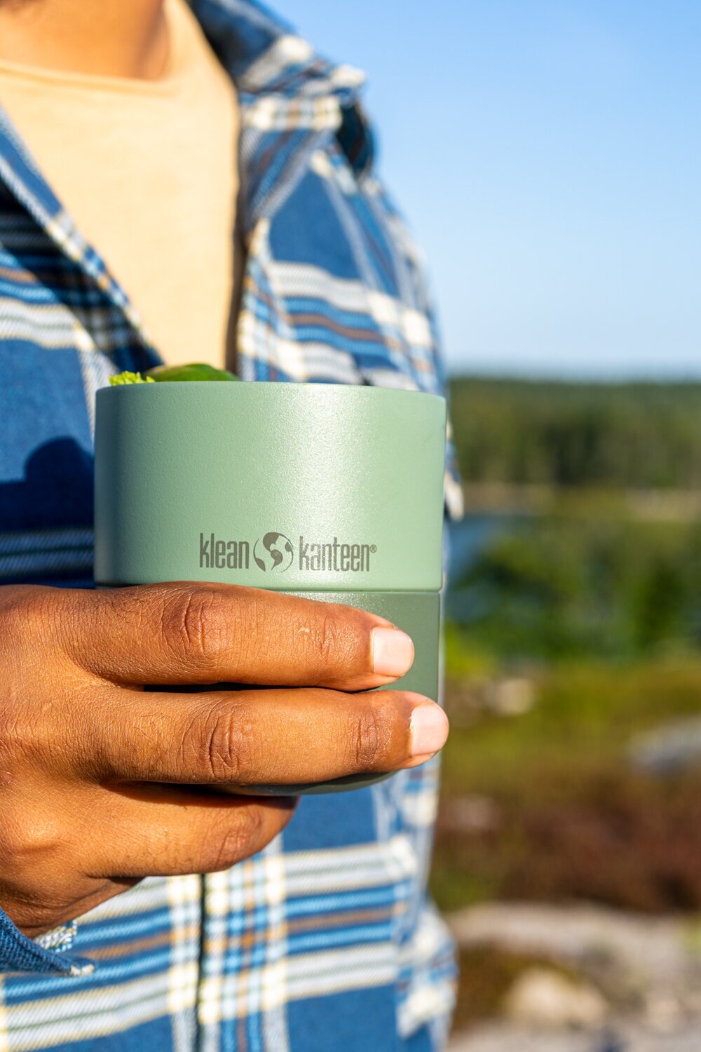 Термостакан Klean Kanteen Rise Lowball 10oz (280 мл) Sea Spray - фотография № 9