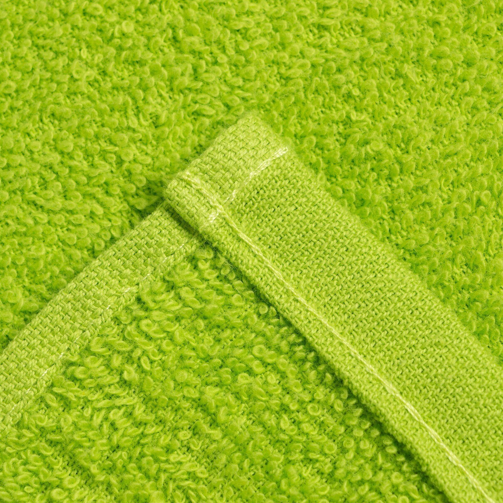 Полотенце махровое Радуга, 50х90 см, цвет зелёный - фотография № 7