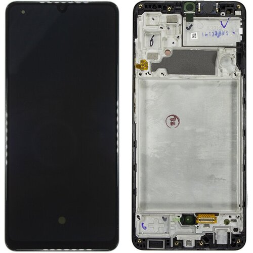 Дисплей для Samsung A325 Galaxy A32 + тачскрин, оригинал задняя крышка для samsung a325 galaxy a32 белый aa