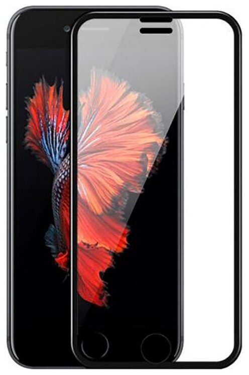 Защитное стекло для iPhone 6 Plus/6S Plus (A11), HOCO, Narrow Edges 3D, черное