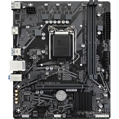 Материнская плата GIGABYTE H510M K V2 Soc-1200 Intel H470 материнская плата asus prime h510m r r2 0 si h470 socket 1200 2xddr4 4xsata3 1xpci e16x 2xusb3 2 d sub dvi hdmi glan matx