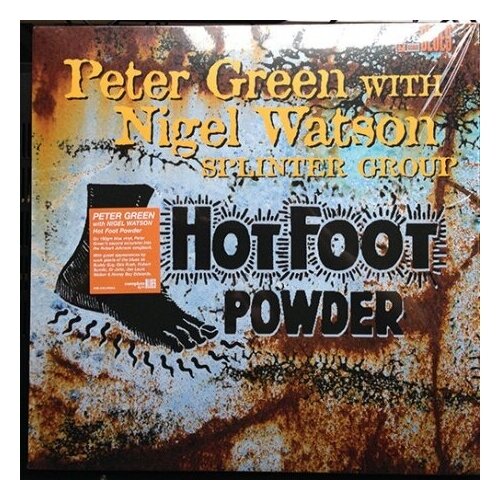 Виниловые пластинки, COMPLETE BLUES, PETER GREEN / NIGEL WATSON - HOT FOOT POWDER (BLUE VINYL) (LP)